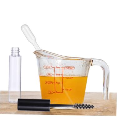 FOYTOKI 1 Set Mascara Tube Lip Balm Containers Eyelash Funnel Mascara Bottle Liquid Eyeliner Tube Abs - Buy Online on GoSupps.com