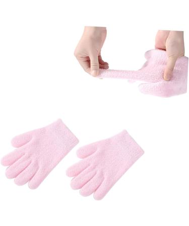 Beavorty 1 Pair Hand mask Glove Hand Peel mask exfoliating mask Womens Glove Hand moisturizer Gloves Miss moisturizing Foot mask 21.5*11cm - Buy Online on GoSupps.com