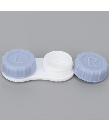 Tmishion Portable Contact Lens Container Set | Travel-Friendly Mini Lens Case with Clip-On Solution Bottle - Buy Online on GoSupps.com