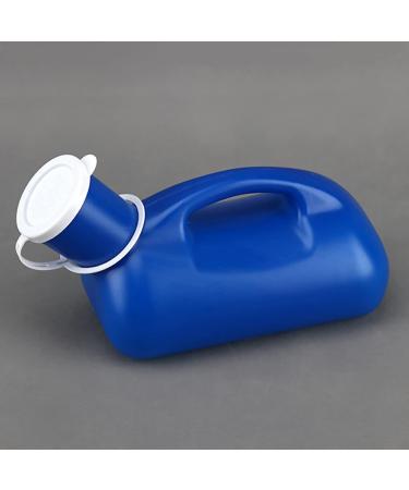 Urinals for Men - Thick Urine Bottles for Men with Spill/Leak Proof Screw-On Lids - 1200ml Portable Urinal for Men - Bed Pan - Pee Bottles for Men Happy - Buy Online on GoSupps.com