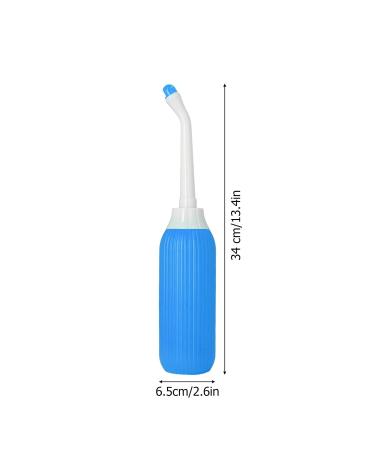 Postpartum Peri Bottle - Multi-Purpose Hygiene & Soothing Care (500ml) - Ideal for Women - Bidet Sprayer in Peacock Blue - Buy Online on GoSupps.com