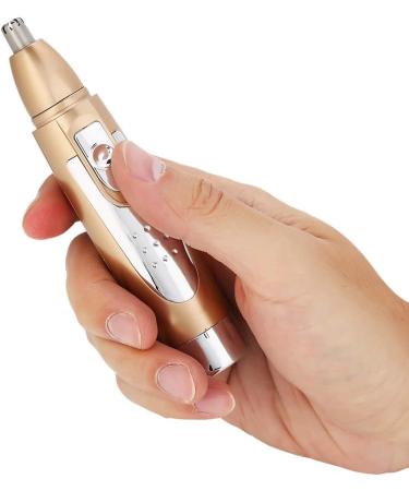 Silent Dual-Edge Nose Ear Trimmer | Lightweight & Washable Hair Cutter for Men - Personal Care Essentials - Buy Online on GoSupps.com