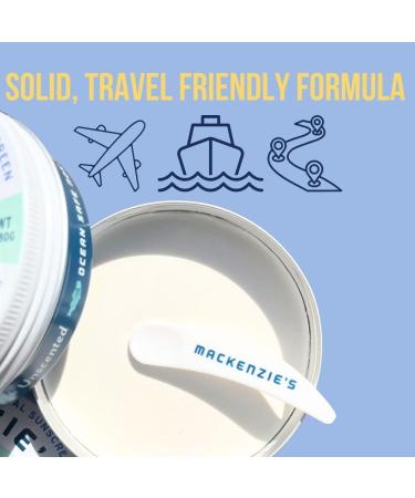 MacKenzie's SPF 40 Ocean Safe Sunscreen Tin - Mineral Based - Eco Friendly - Gifts for Fishermen - Gifts for Men - Applies Sheer - Buy Online on GoSupps.com