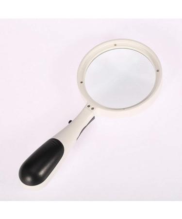Magnifying Glasses Vision aids Handheld 2X Glasses HD Lens Best LED Illumination Magnifying Glass for Seniors Kids Reading Books Newspapers Maps Coins Jewellery Crafts Stationery Office Supplies 1PCS - Buy Online on GoSupps.com