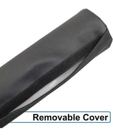 Rehabilitation Advantage 6 x 12 Black Cylinder Bolster for Body Positioning - Buy Online on GoSupps.com