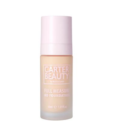 Carter Beauty By Marissa Carter Full Measure HD Foundation - Lightweight  Full Coverage Matte Formula - Water-Based  Super Soft Skin Perfector - Vegan And Cruelty Free  Paraben And Sulfate Free - Marshmallow - 1.01 OZ