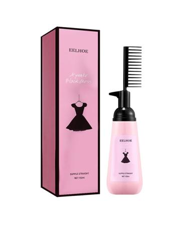 dijiusidy Girl Curly Hair Straightening Cream Smoothing Nourishing Beauty Girlfriends Accessory Professional Salon Barbershop