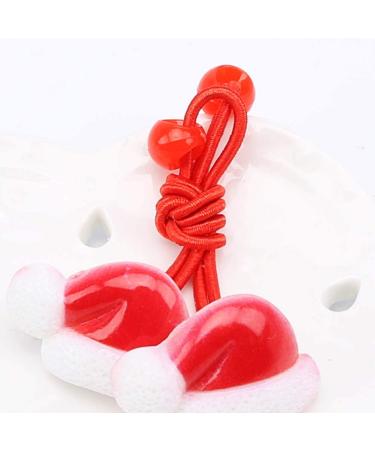 Frcolor 20 Pieces Christmas Hair Ties - Santa Claus & Snowman Ponytail Holders for Girls - Perfect Holiday Accessories - Buy Online on GoSupps.com