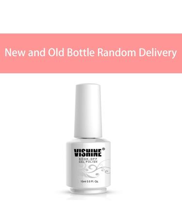 Vishine Professional UV LED Soak Off Gel Nail Polish in Pure White (1433) - Salon Quality Manicure Varnish - Buy Online on GoSupps.com