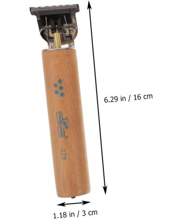 minkissy 1 Set T-Type Electric Pusher Electric shavers for Men Hair Trimmer Clippers Men Haircut Clippers Electric Hair Electric Hair Cutter Hair Scissors Modeling Wooden Man - Buy Online on GoSupps.com