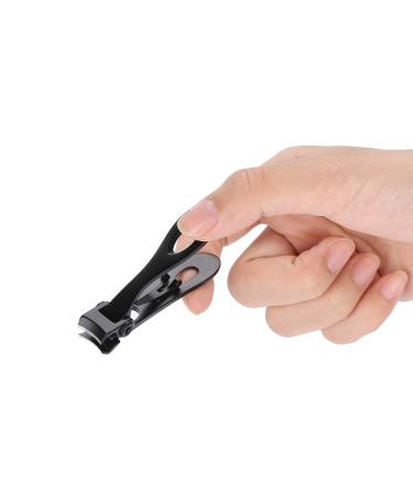 Materials Easy to Use Nail Trimmer Health and Hygiene Easy to Trim Nail Cutter Manicure Store for Home Black