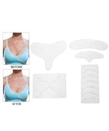 Anti-Aging Facial Patches - Reusable Fold Remover Stripes for Neck Chest Forehead Eyes & Mouth - 11 Pieces - Buy Online on GoSupps.com