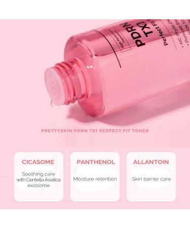 PRETTYSKIN Vegan Rose PDRN 21% Facial Toner 6.93 fl oz-Pomegranate Exosome & CICASOME K-Beauty Skincare-Hydrating Essence Toner with Niacinamide Peptides Panthenol for Radiant & Soothed Skin Barrier - Buy Online on GoSupps.com