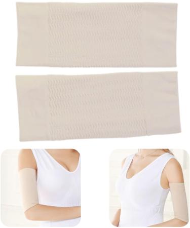 Arm Slimming Shaper Wrap - Upper Arm Compression Sleeve for Flabby Arms - 1 Pair Khaki - Buy Online on GoSupps.com