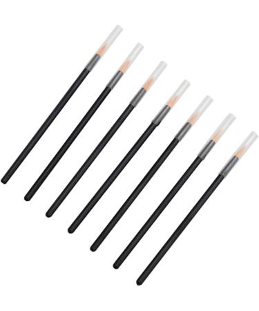 WOONEKY 100pcs Eyeliner Eyebrow Liner Brush Cosmetics Brush Fine Line Brush Makeup Tools With Hat - Buy Online on GoSupps.com