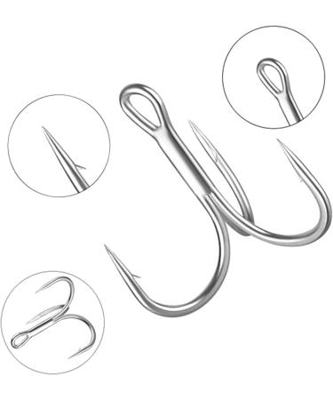 Drilling Hook Fishing Set - Carbon Steel Treble Hooks for Saltwater | 50-Piece Mixed Sizes #2 #4 #6 #8 #10 - Buy Online on GoSupps.com