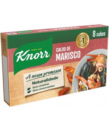 Seafood Stock Cubes Bundle which Contains Knorr Seafood Stock (Caldo de Marisco) 8 Cubes and Grocery List Card - Buy Online on GoSupps.com