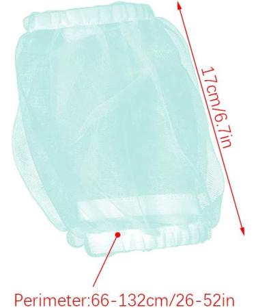 AZXAZ Mesh Bird Cage Cover | Elastic Skirt Seed Catcher Guard Net | Small Green - Dustproof Shell for Bird Cage - Buy Online on GoSupps.com