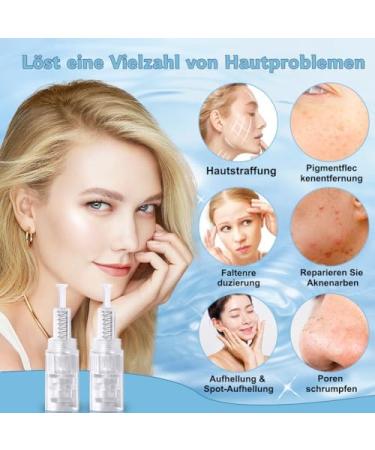  Editbar ED532 Pack of 20 DermaPen Replacement Needles Nano Pin Replacement for Derma Pen Replacement Cartridges for Electric Microneedling Device Replacement Needles for Restoration - Buy Online on GoSupps.com