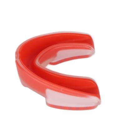 Premium Athletic Mouth Guard - Non-Toxic Shock-Absorbing EVA Protection for Football & Boxing (Red & White) - International Shipping - Buy Online on GoSupps.com