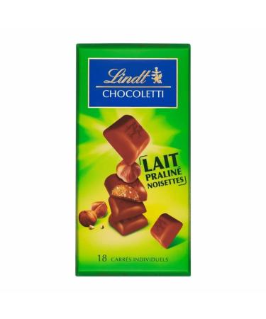 G n rique Chocoletti Hazelnut Milk 100 g Delicious Chocolate Pleasure by Lindt Chocoletti - Gourmet Sweetness - Pack of 4