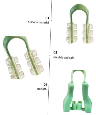 Hemoton 2 Sets U-Type Nose Clips - Swimming, Sleeping, Workout, Beauty Kit - Buy Online on GoSupps.com