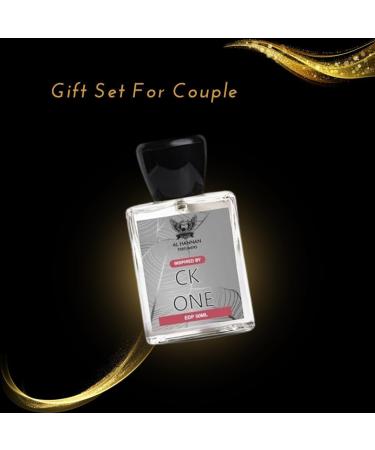 JP AL HAN-NAN PERFUMERS Fragrances Fresh & Luxury Perfume Series For Men & Women Gift Set For Couple Inspired by (CK ONE) - Buy Online on GoSupps.com