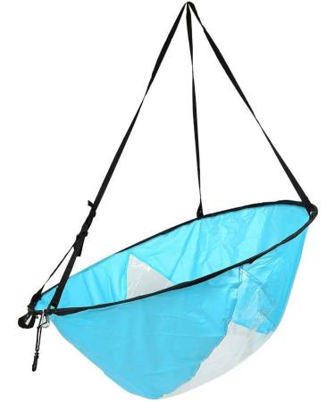 TOPINCN 42.52 Foldable Kayak Wind Paddle Sail with Clear Window and Storage Bag - Blue - Buy Online on GoSupps.com