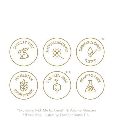 EM Cosmetics Pick Me Up Volume + Length Black Tubing Mascara 21.77g | Long-Wearing, Smudge-proof Formula - Buy Online on GoSupps.com