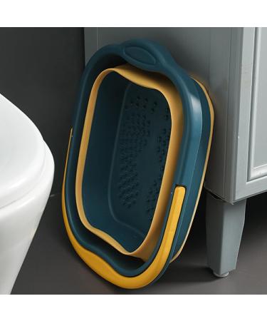 Dijiusidy Foldable Foot Bath - Comfortable TPE Design Easy to Clean Lightweight | Ideal for Relaxation & Self-Care - Buy Online on GoSupps.com
