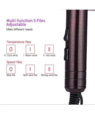 Blue Anion Electric Hair Dryers 2200W Professional Salon Blow Dryer Fan Portable Powerful Hair Blower Fast Hair Drying Machine - Buy Online on GoSupps.com