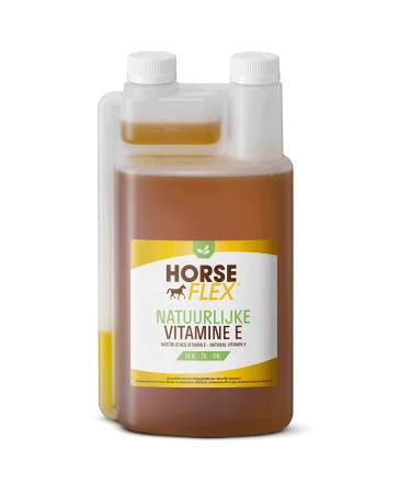 HORSE FLEX Natural Vitamin E Oil for Horses to Support Muscles - 1 Liter