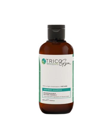 Tricogym Melatogymina Tricogym Biodegradable Nature Friendly 2-in-1 Shower/Shampoo 200 ml - Patented formula with melatogymine natural ingredients paraben-free SLS/SLES-free - 100% recyclable packaging