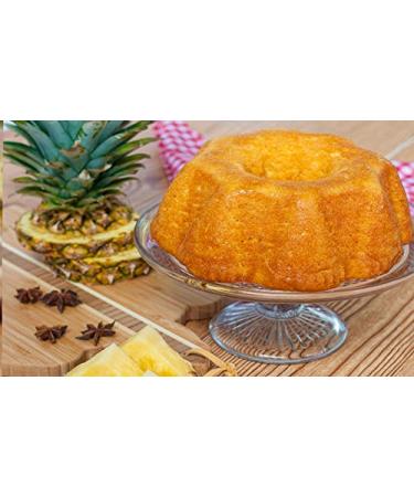 TORTUGA Caribbean Pineapple Rum Cake - 16 oz - Premium Gourmet Gift for Stocking Stuffers, Gift Baskets, & Christmas - 1 lb Great Cakes for Delivery - Buy Online on GoSupps.com