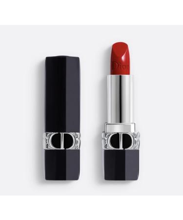 Dior Rouge Mini Lipstick 999 Satin Finish - Travel Size