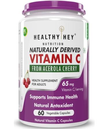 100% Natural Vitamin C from Cherry - 60 Veg. Capsules