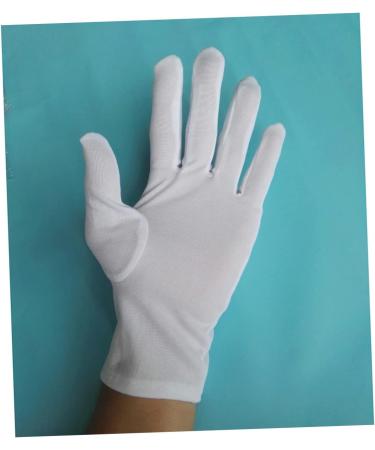 Ipetboom 12 Pairs Tape Dispenser Nylon Gloves Dust Gloves Marching Gloves Inspection Gloves Spa Gloves Gardening Glove Work Gloves Industrial Gloves Jewelry White Cotton Gloves - Buy Online on GoSupps.com