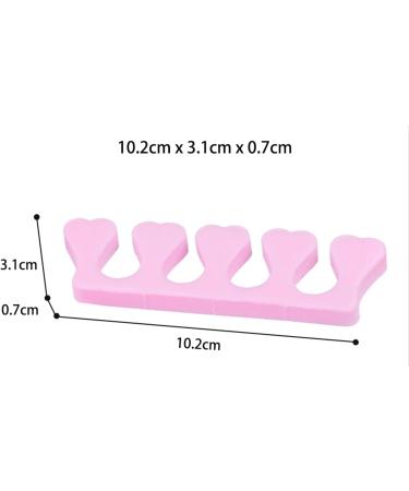Pedicure Toe Nail Separators - Soft Foam Set for Painting Art and Manicure - Buy Online on GoSupps.com