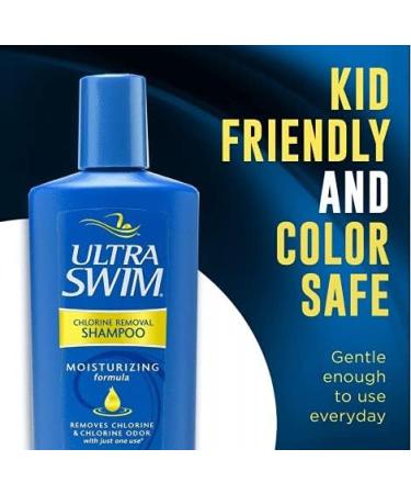 UltraSwim Anti-Chlorine Shampoo and Repairing Conditioner 2 Pack 207 ml Repair protect and nourish your hair after swimming - Buy Online on GoSupps.com