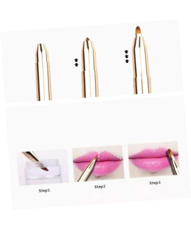 NOLITOY Retractable Lip & Concealer Brush - Versatile Makeup Tool for Flawless Lips & Eyebrows | International Shipping Available - Buy Online on GoSupps.com
