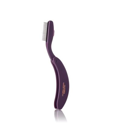 Almost Famous Foldable Eyelash Comb - Mini Eyelashes Separator Curler (Purple) - Buy Online on GoSupps.com