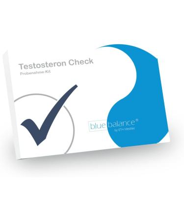Buy Blue Balance Testosterone Test - Home Sampling Kit for Quick Results | Health Test for Testosterone Deficiency | Laboratory Analysis Included - Buy Online on GoSupps.com