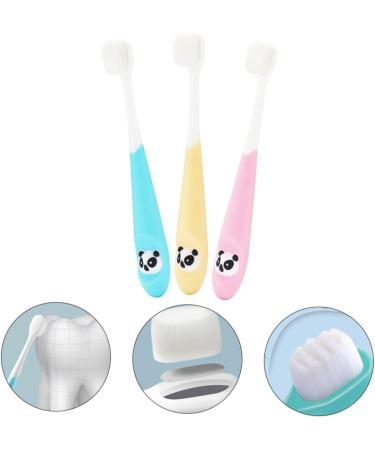 Ipetboom 3pcs Children s Toothbrush Set - Safe Toy Cleaning Brushes with Soft ABS Bristles for Kids - Buy Online on GoSupps.com