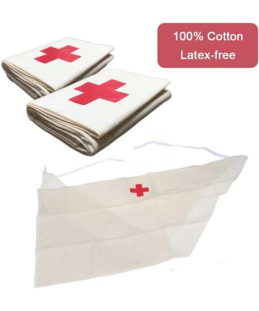 12 PCS Emergency Triangular Bandages for First Aid Fracture Splint Sling - 38 x 38 x 54 - Buy Online on GoSupps.com