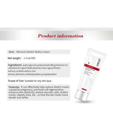 Effective Stretch Marks Removal Cream for Women Targets Pregnancy & Acne Marks Moisturizes & Firms Skin - Buy Online on GoSupps.com