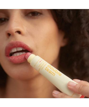 Alleyoop Double Team Tinted Lip Lotion in Brick-Me-Up - Vegan Lip Balm, Mask, Gloss & Plumper - 0.5 oz Long-Lasting Moisturizing Chapstick - Buy Online on GoSupps.com