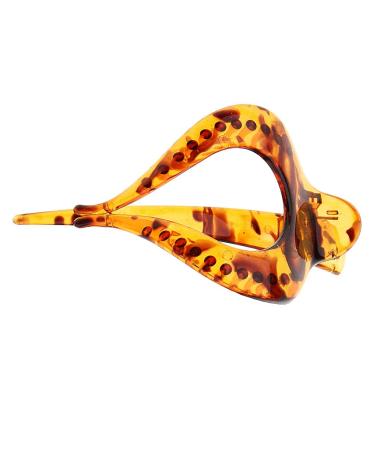 Fenteer Large Hair Clip - Light Brown Hair Claw & Clamp for Strong Ponytails | International Shipping Available - Buy Online on GoSupps.com