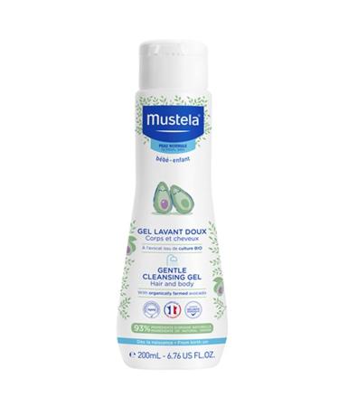 Mustela Gentle Cleansing Gel - 200ml Hair & Body | Gentle Fresh Formula for All Skin Types - Buy Now! - Buy Online on GoSupps.com