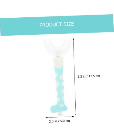 Minkissy Children's Manual Toothbrush Food-Safe Super-Soft 3 Pack in Different Colors for Gentle Cleaning - Buy Online on GoSupps.com
