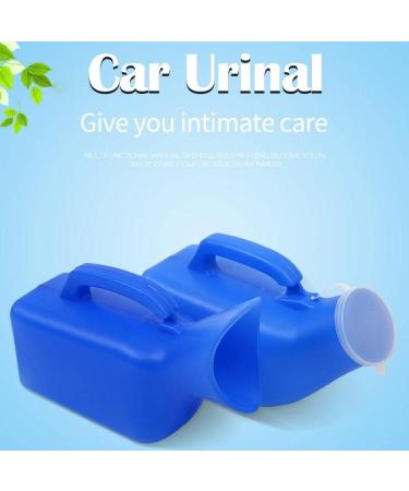 2pcs Car Urinal Urine Portable Women Men Car Urinal Camping Urinal Toilet Urine Travel Proof Toilet Pee Plastic - Buy Online on GoSupps.com